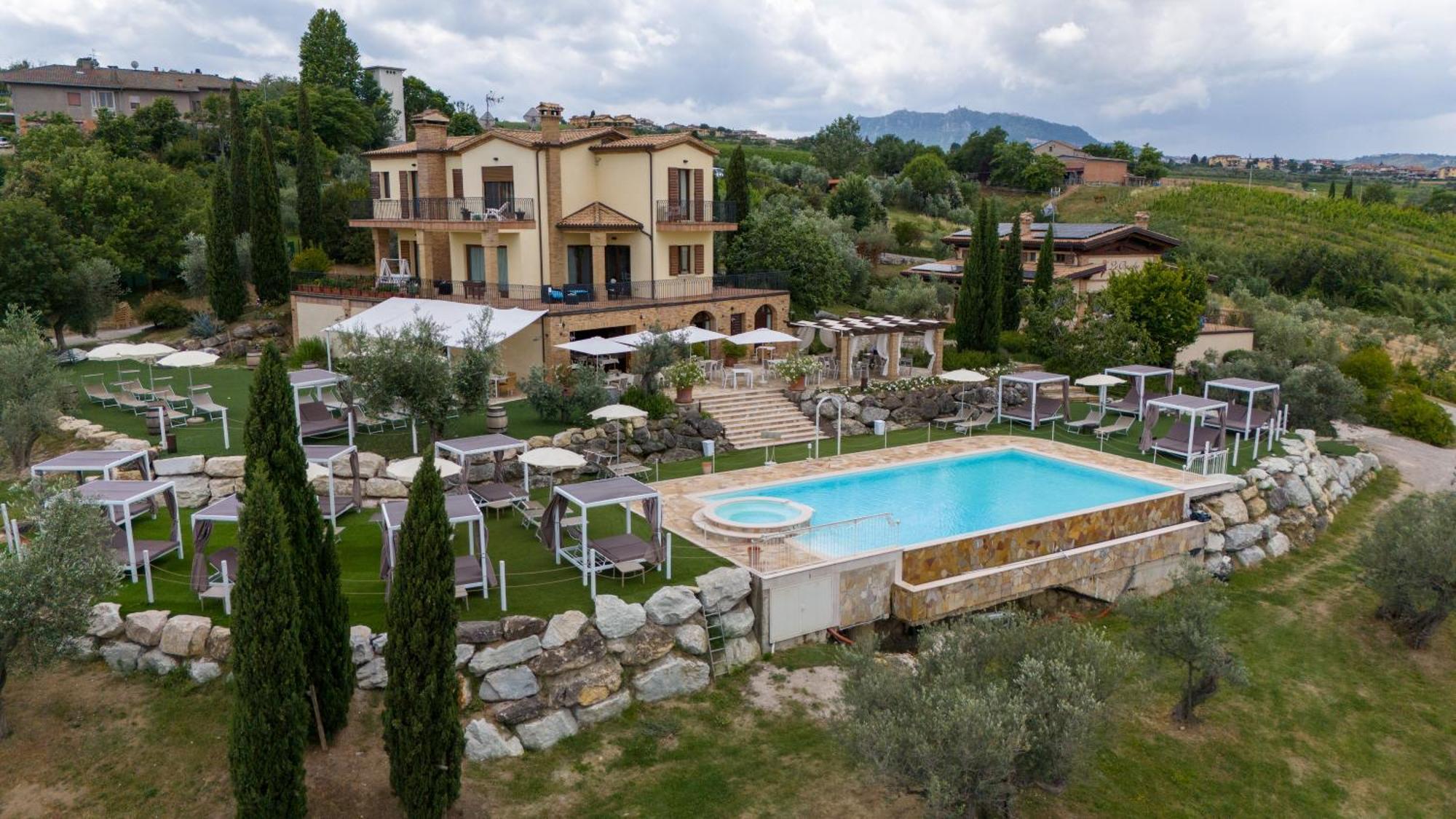 Agriturismo Le Bosche San Marino Kültér fotó